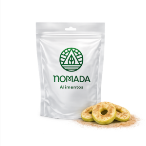Manzana verde con canela liofilizada - Granel